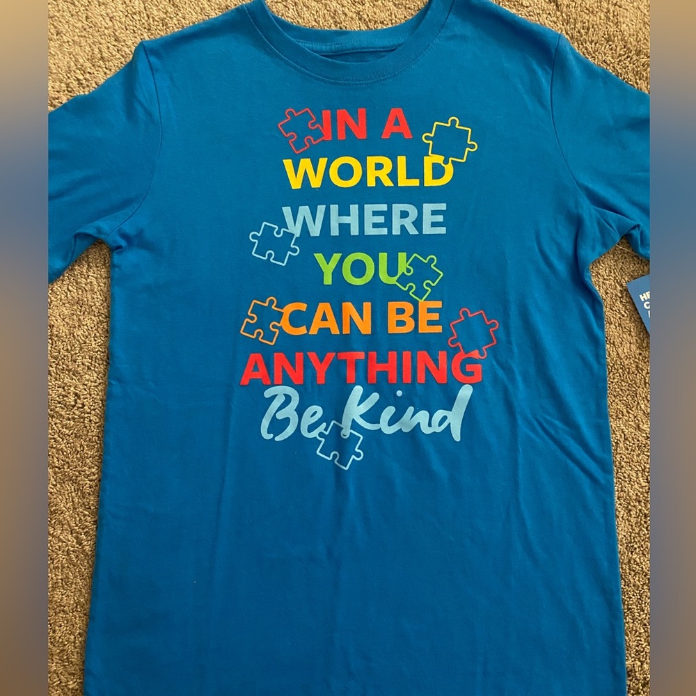 Boys Large (10/12) Be Kind T-shirt